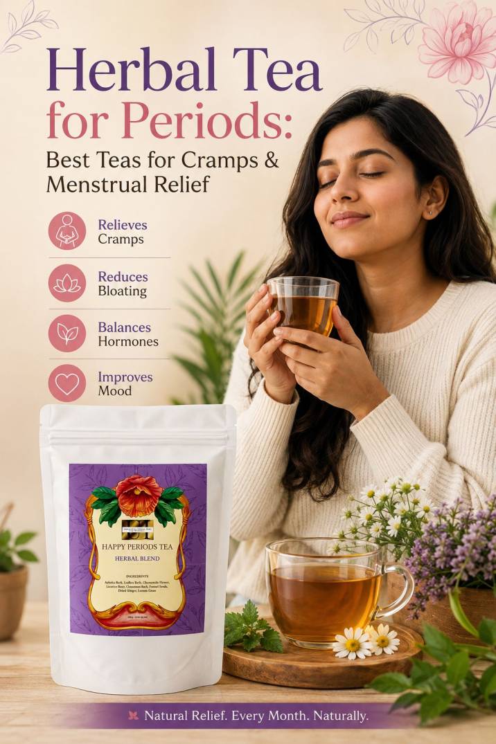 Herbal Tea for Periods: Best Teas for Cramps & Menstrual Relief