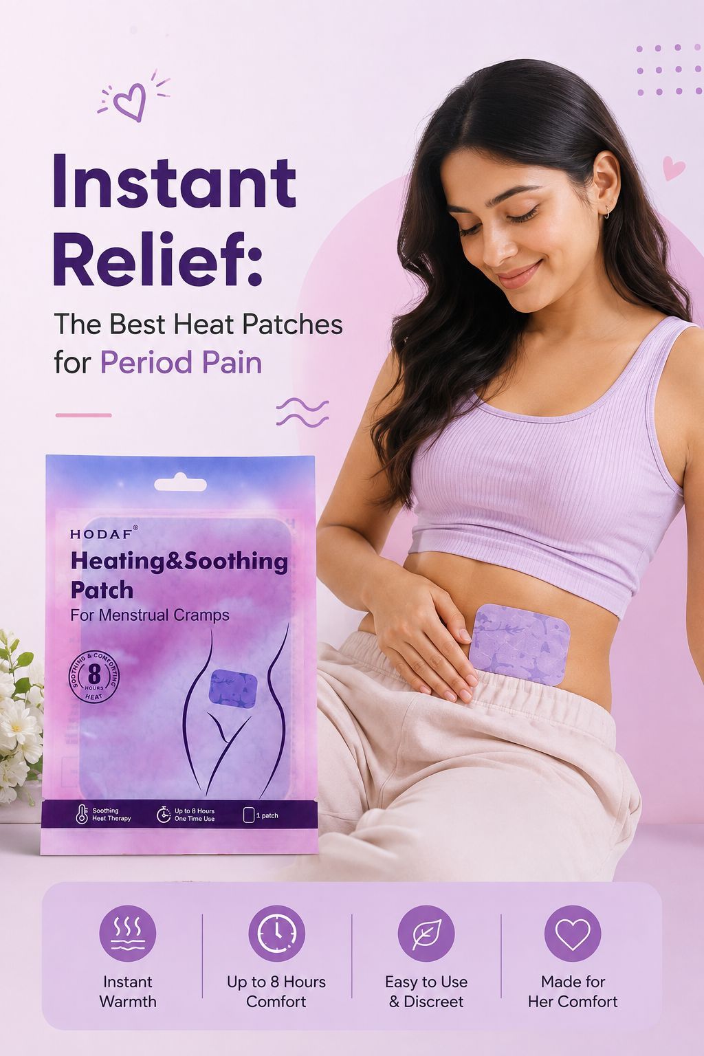 Instant Relief: The Best Heat Patches for Period Pain